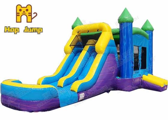 Bounce Castle با Slide Inflatable Bouncer Combo برای استفاده تجاری