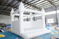 تارپولین پی وی سی وینیل بادی خانه جهشی 15 فوتی سفید برای عروسی در فضای باز