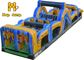 OEM ODM Moonwalk Blow Up Obstacle Course on Water Retardant Flame