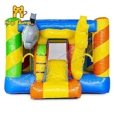 زرافه Bouncy Castle بادی پرش پرش خانه رنگارنگ بچه ها خانه گزاف گویی